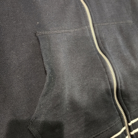 Men's Frank & Oak Navy Zip-up Cardigan Sweater Size Large- Excellent Condition - Picture 6 of 8